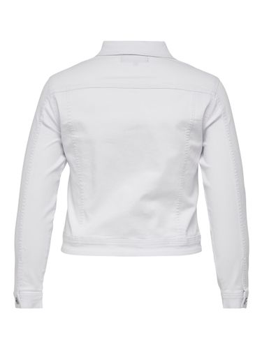 ONLY CARMAKOMA CARWESPA LS JACKET WHITE DNM NOOS