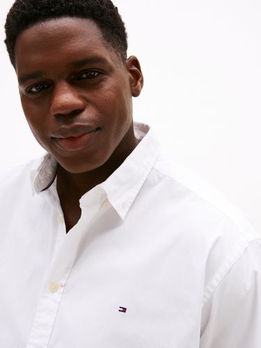 TOMMY HILFIGER BT-FLEX POPLIN SOLID RF SHIRT-B