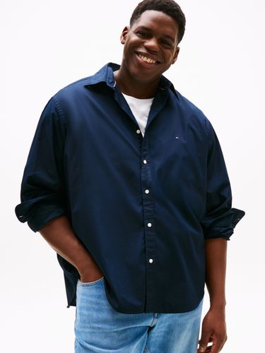 TOMMY HILFIGER BT-FLEX POPLIN SOLID RF SHIRT-B