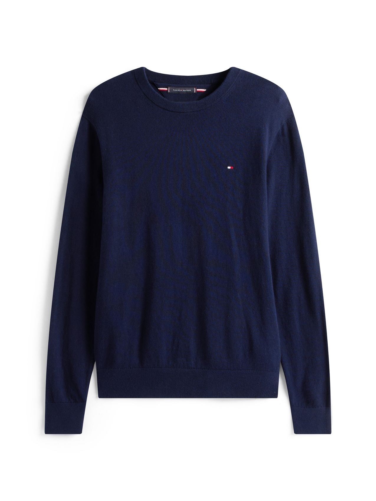 TOMMY HILFIGER PIMA ORG CTN CASHMERE CREW NECK