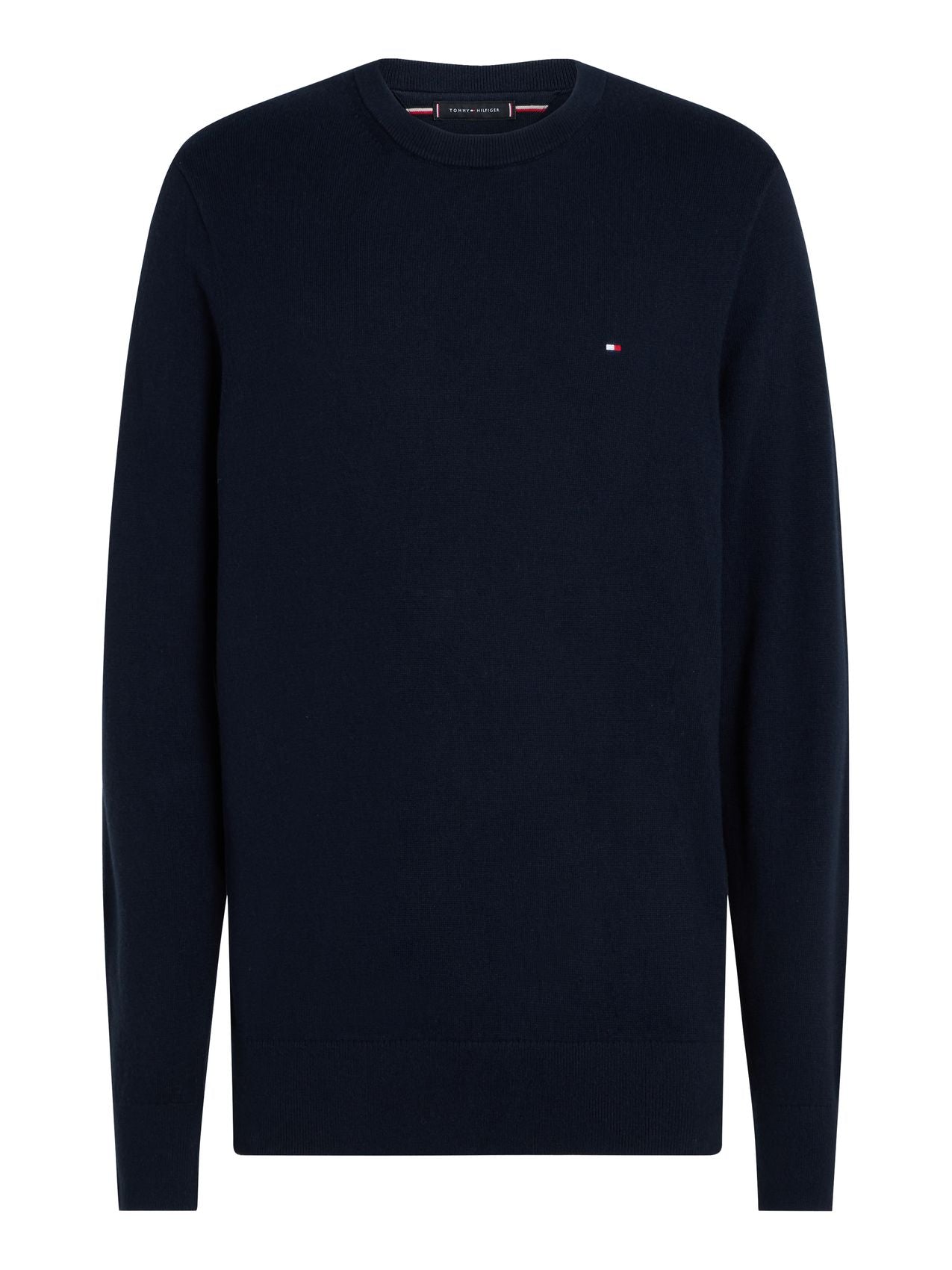 TOMMY HILFIGER PIMA ORG CTN CASHMERE CREW NECK