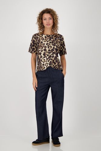 MONARI T-Shirt, cinnamon gemustert