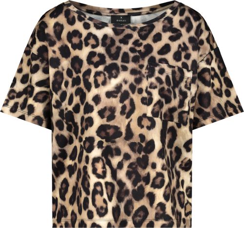 MONARI T-Shirt, cinnamon gemustert
