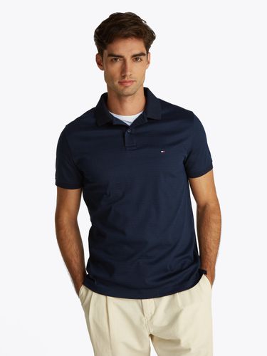 TOMMY HILFIGER INTERLOCK AOP REG POLO