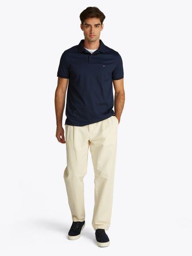 TOMMY HILFIGER INTERLOCK AOP REG POLO