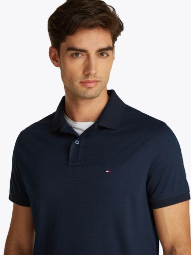 TOMMY HILFIGER INTERLOCK AOP REG POLO