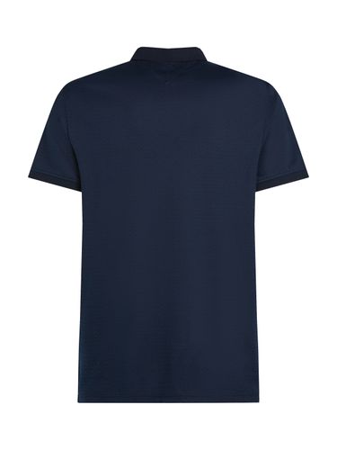TOMMY HILFIGER INTERLOCK AOP REG POLO