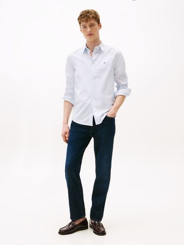TOMMY HILFIGER FLEX POPLIN MINI PRINT RF SHIRT