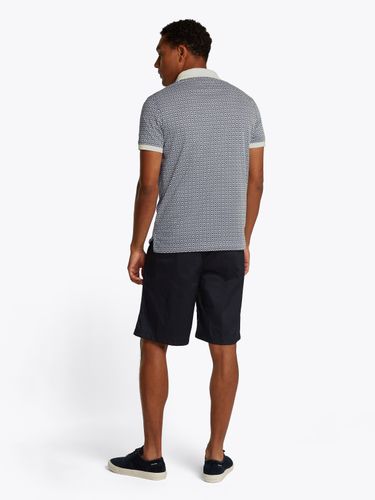 TOMMY HILFIGER INTERLOCK AOP REG POLO