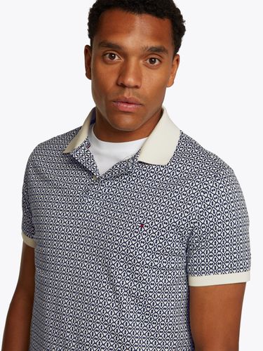 TOMMY HILFIGER INTERLOCK AOP REG POLO