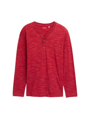 TOM TAILOR Serafino Langarmshirt XXXL