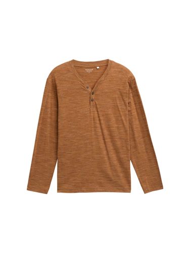 TOM TAILOR Serafino Langarmshirt M