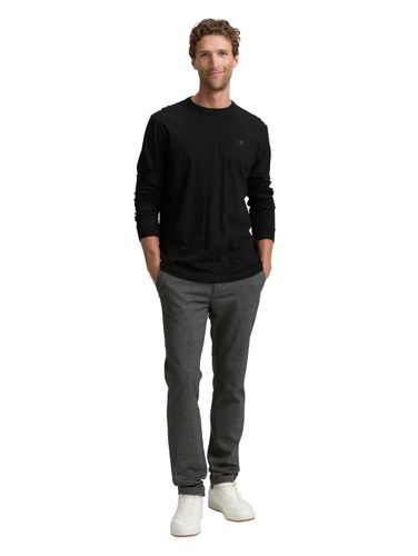 TOM TAILOR Basic Langarmshirt aus Baumwolle