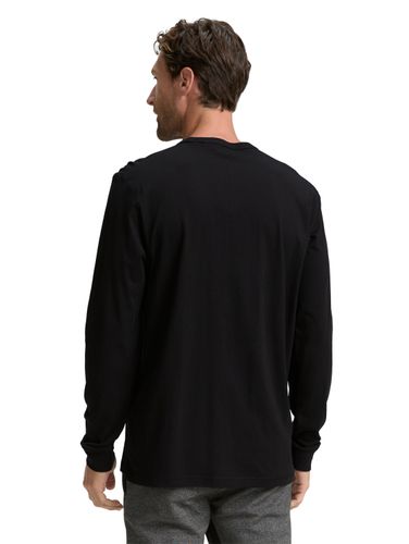TOM TAILOR Basic Langarmshirt aus Baumwolle