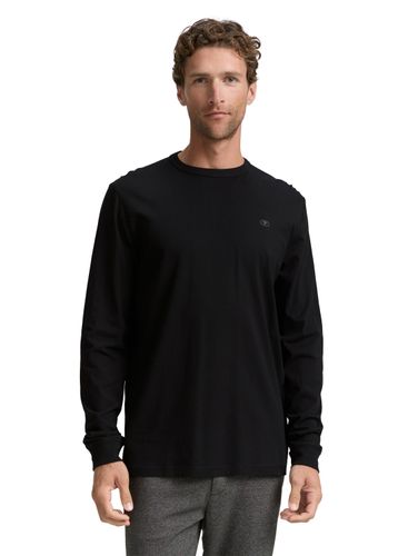TOM TAILOR Basic Langarmshirt aus Baumwolle