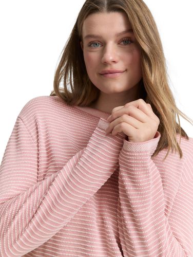 TOM TAILOR Plus Size - Strickpullover mit U-Boot-Ausschnitt