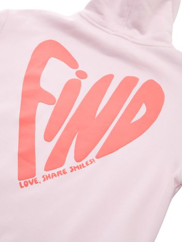 TOM TAILOR Oversize Hoodie Sweatshirt mit Rückenprint