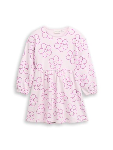 TOM TAILOR Sweatshirt-Kleid mit Blumenmuster
