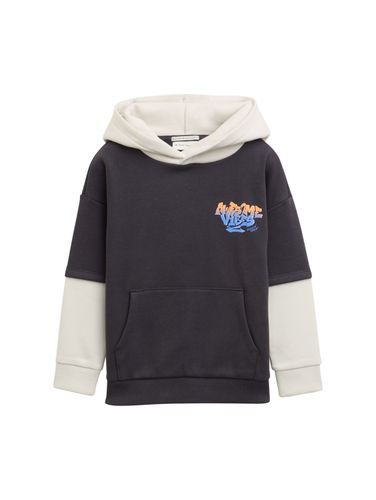 TOM TAILOR Hoodie Sweatshirt im 2-in-1-Look