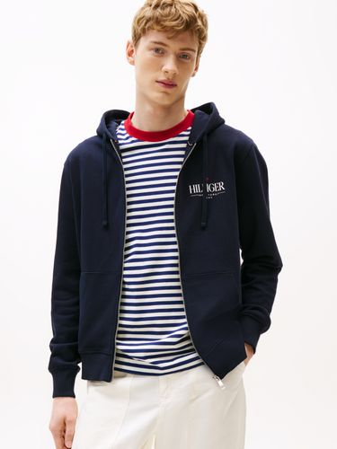 TOMMY HILFIGER HILFIGER STACKED HOODED ZIP TH