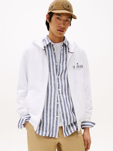TOMMY HILFIGER HILFIGER STACKED HOODED ZIP TH