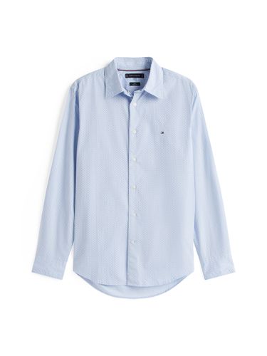 TOMMY HILFIGER FLEX POPLIN MINI PRINT RF SHIRT