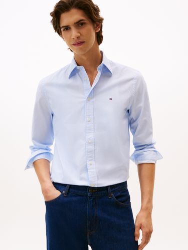 TOMMY HILFIGER FLEX POPLIN MICRO RF PRINT SHIRT