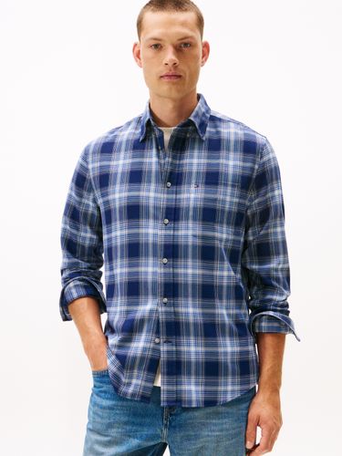 TOMMY HILFIGER SOFT TOUCH BLND CHECKED RF SHIRT