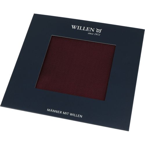 WILLEN Willen Einstecktuch, bordeaux
