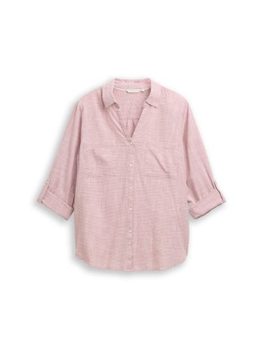 TOM TAILOR Plus Size - Bluse mit Brusttaschen Default Title