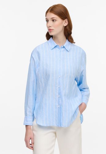 ETERNA Linen Shirt Bluse Leinen Langarm Langarm