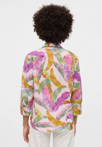 ETERNA Bluse Leinwandgewebe 3/4-Arm