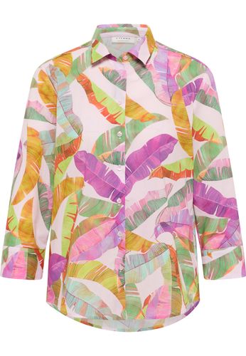 ETERNA Bluse Leinwandgewebe 3/4-Arm