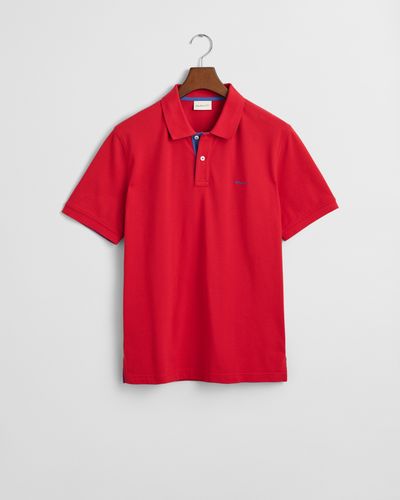 GANT Kontrast Piqué Poloshirt M