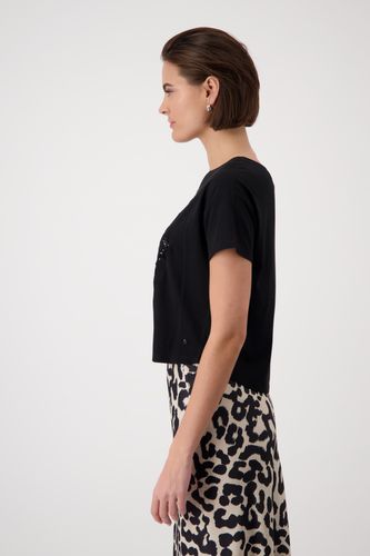 MONARI T-Shirt, schwarz