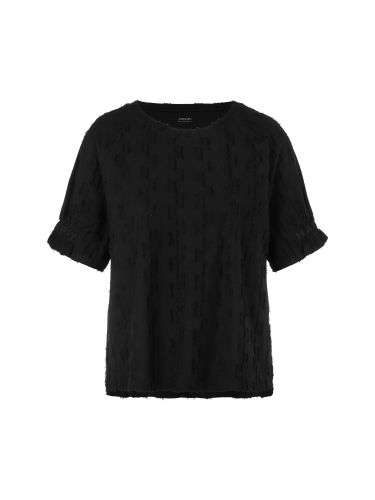 MARC CAIN T-Shirt im strukturierten Dessin