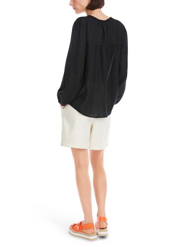 MARC CAIN Zarte Bluse mit Quasten