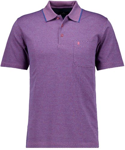 RAGMAN Softknit-Polo Jacquard