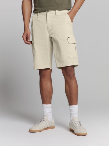 NO EXCESS Short Cargo Garment Dyed + Stone Washed Stretch 33
