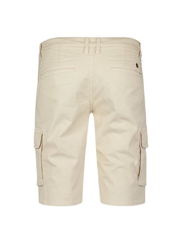 NO EXCESS Short Cargo Garment Dyed + Stone Washed Stretch