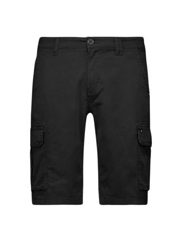 NO EXCESS Short Cargo Garment Dyed + Stone Washed Stretch Default Title