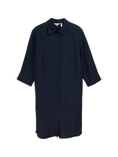 TOM TAILOR Plus Size - Blusenkleid mit Leinenanteil 52