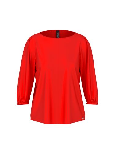 MARC CAIN Feminine Bluse in reiner Seide