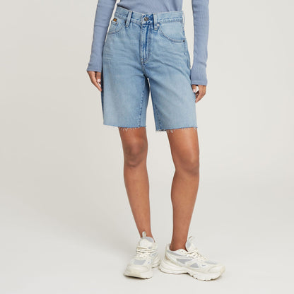 Viktoria Bermuda Short raw edge wmn