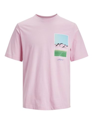 JACK & JONES JACK&JONES JORTULUM LANDSCAPE TEE SS CREW NECK