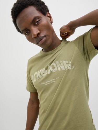 JACK & JONES JORALMERIA BOLD BRANDING TEE SS CN LN