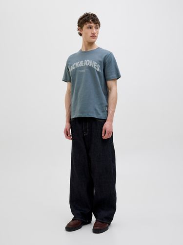 JACK & JONES JORALMERIA BOLD BRANDING TEE SS CN LN