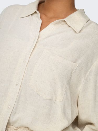 ONLY CARMAKOMA CARSIESTA L/S LIN BL SHIRT PNT