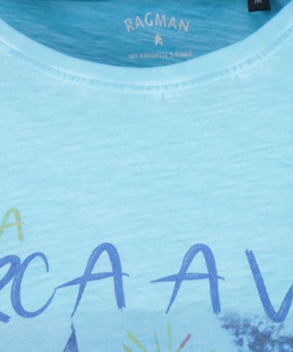 RAGMAN Jersey-T-Shirt mit Print