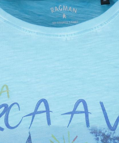 RAGMAN Jersey-T-Shirt mit Print